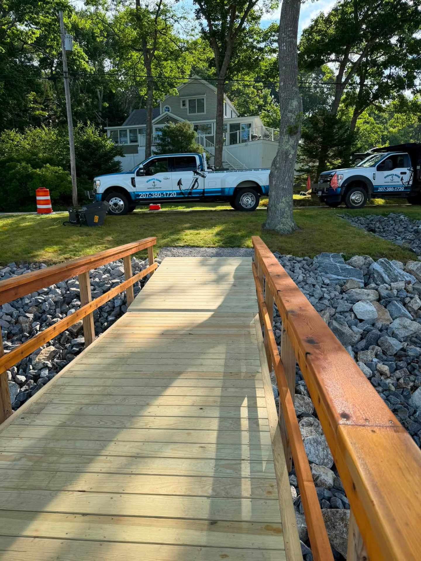 Project 2 photo 5 — Ocean's Edge Marine construction in Midcoast Maine