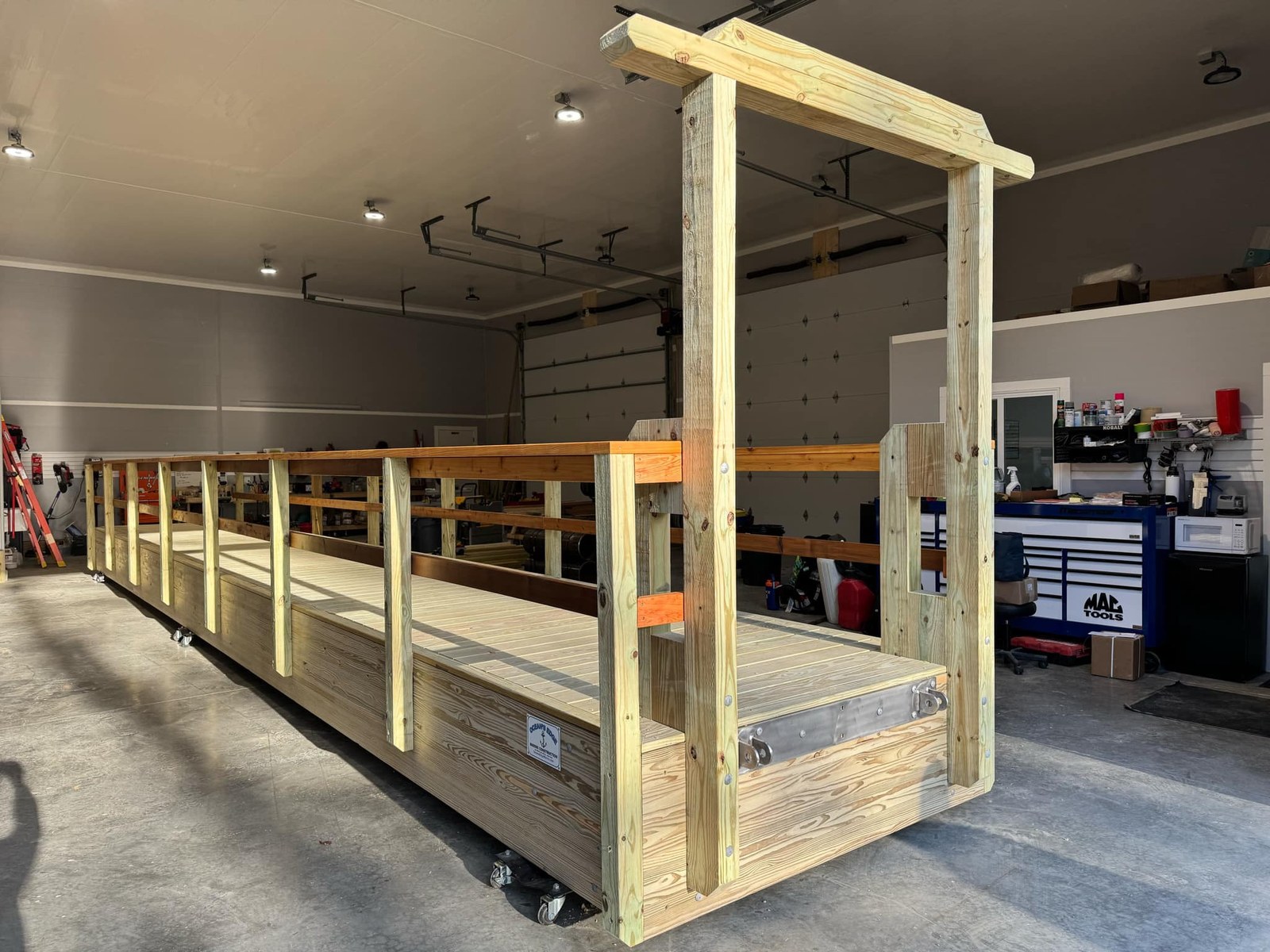Marine construction project completed by Ocean's Edge Marine in Midcoast Maine — photo 10